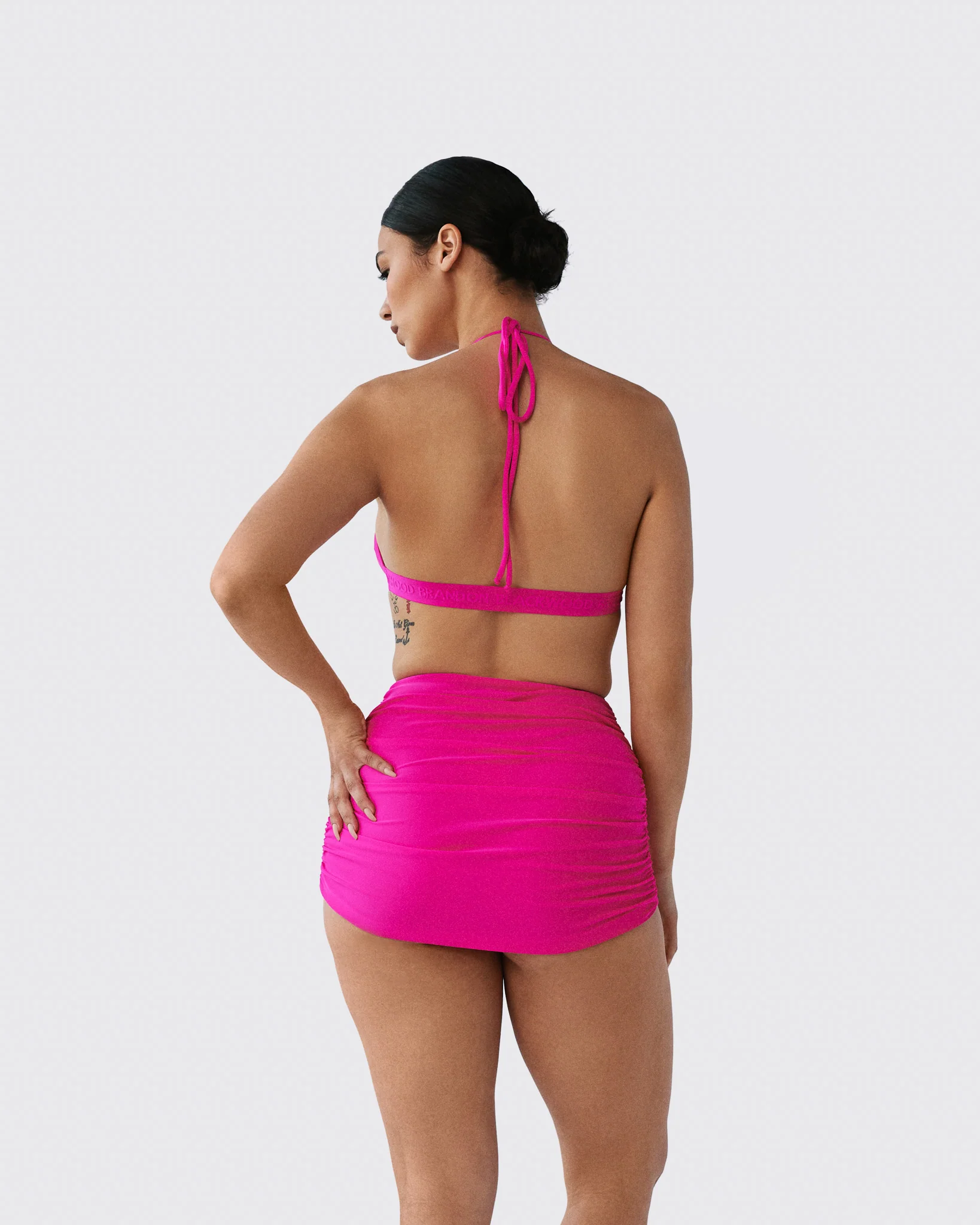 Ruched Swim Skirt - Image 11